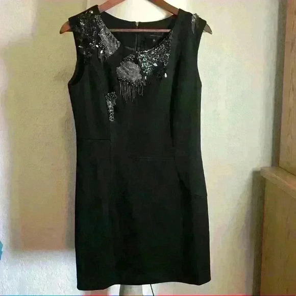 Season. js black dress‎ size Large - Picture 1 of 10